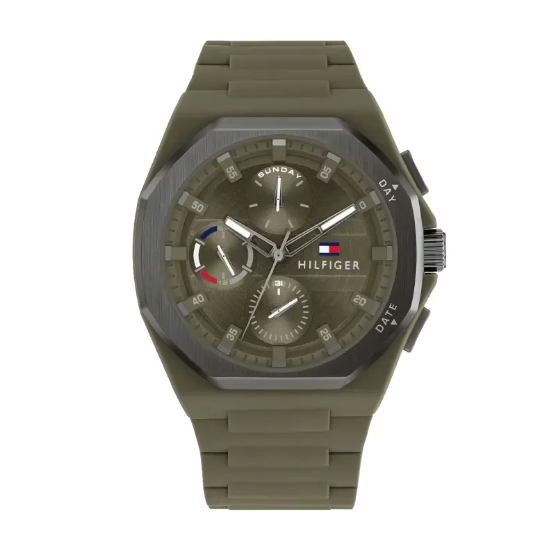 Tommy Hilfiger Neo Multifunction Green Men's Watch- 1792121